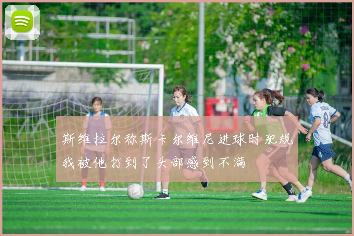 斯维拉尔称斯卡尔维尼进球时犯规我被他打到了头部感到不满